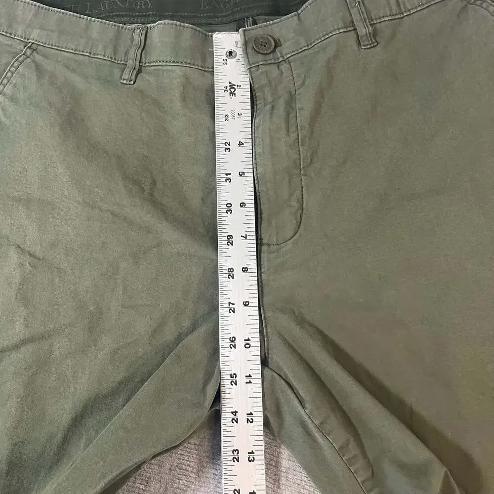 English Laundry Olive Green Men's Chino Pants